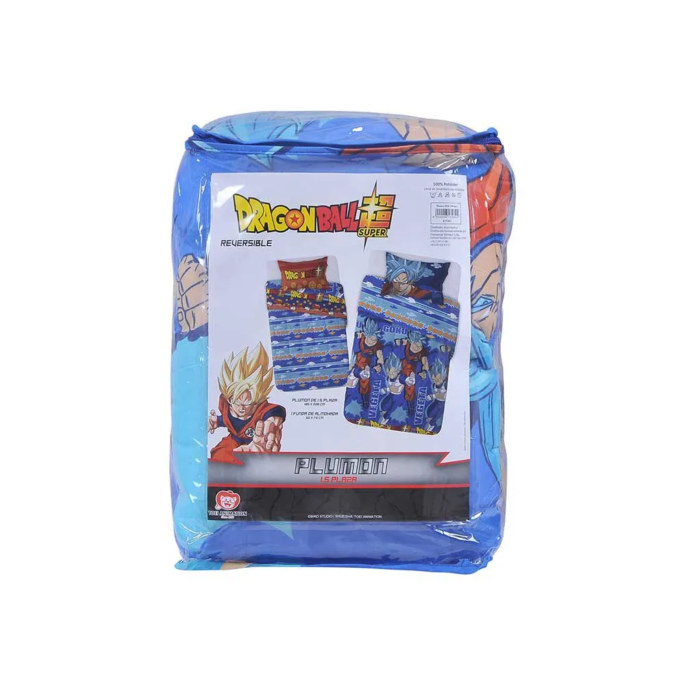 Plumón Infantil Dragón Ball Z 1,5 Plazas Vegeta