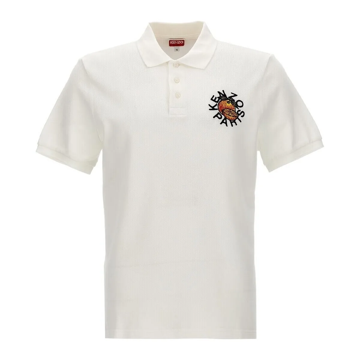  POLO CON NARANJA BORDADA