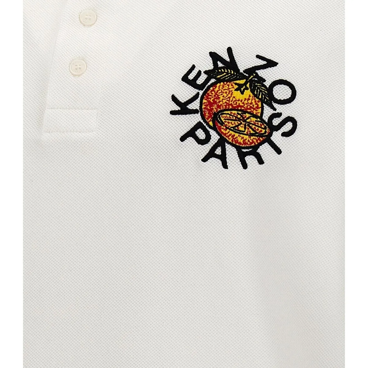  POLO CON NARANJA BORDADA