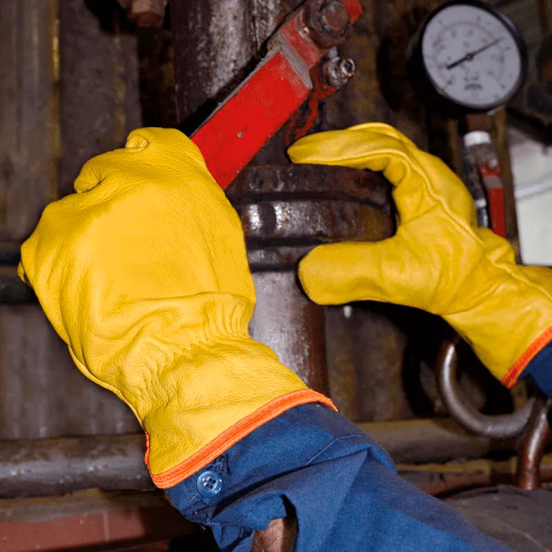 PROWORK GUANTES VAQUETA T09 (PW1924)