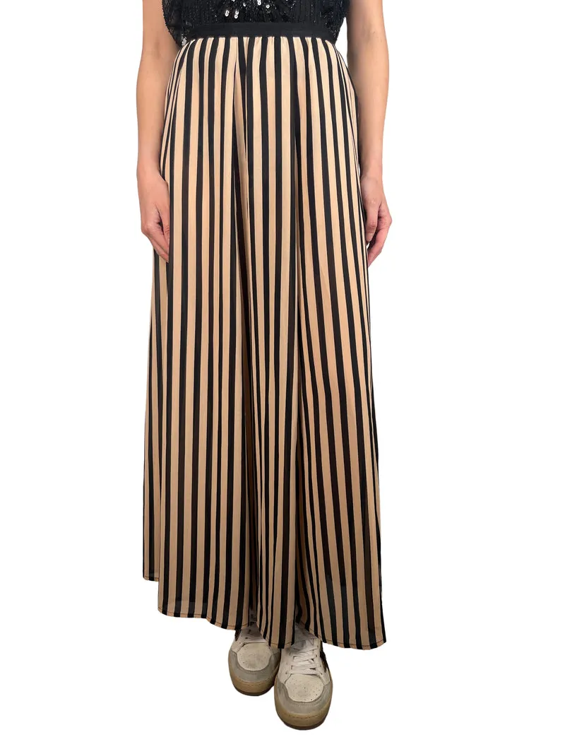 RAPSODIA Falda Maxi Rayas