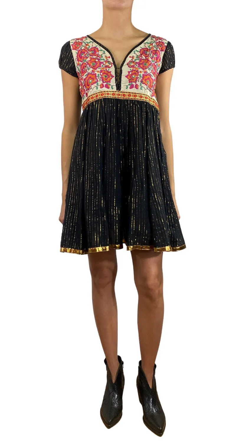 RAPSODIA Vestido Mini Negro
