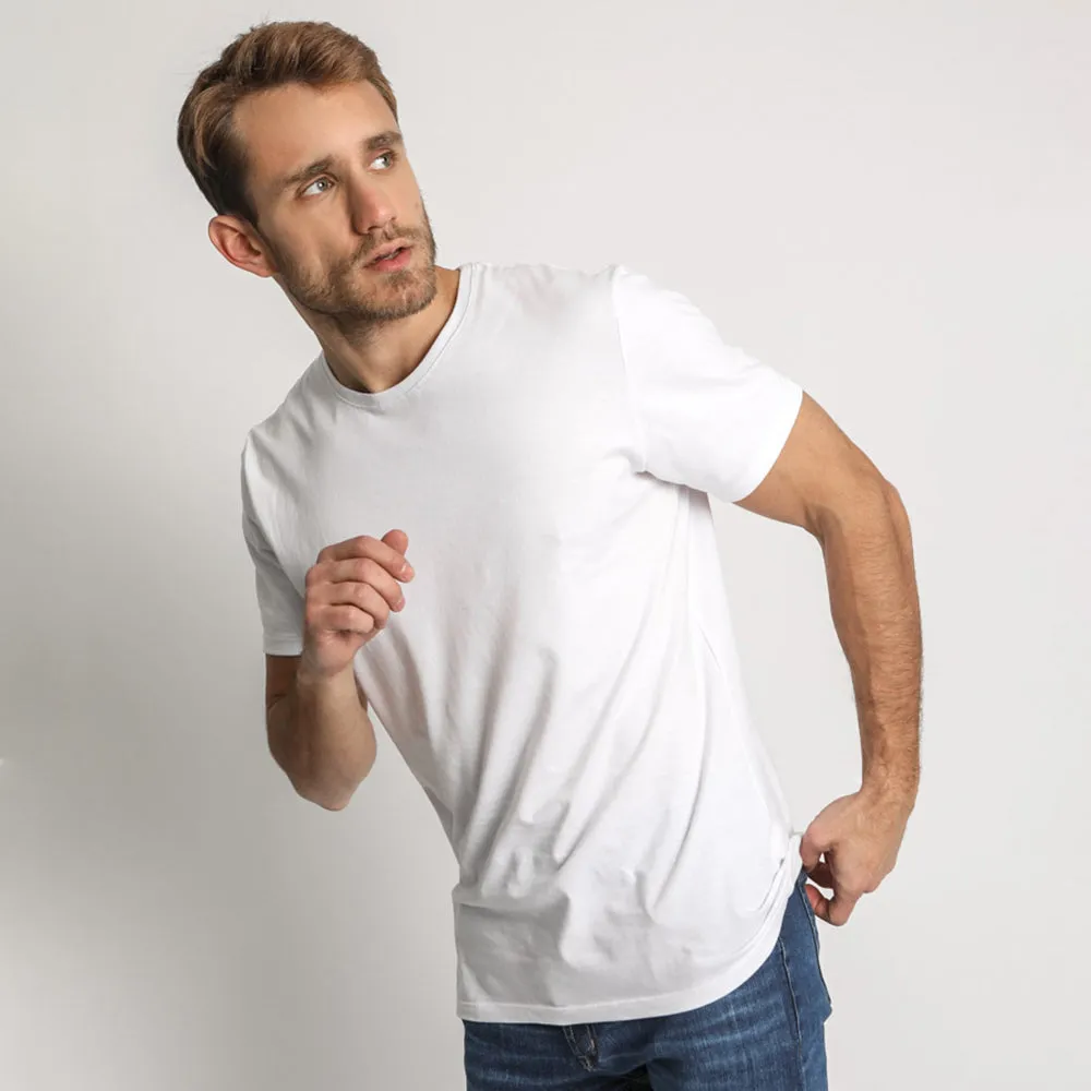 REMERA BASICS BLANCA (2x1)*