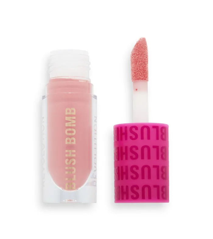 REVOLUTION  COLORETE LíQUIDO BLUSH BOMB  DOLLY ROSE