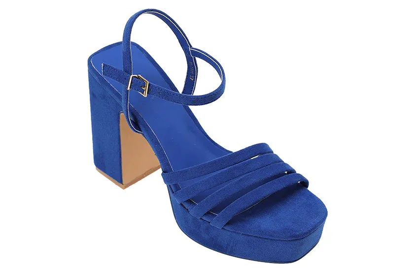 Sandalia Tacón Amaia BLUE