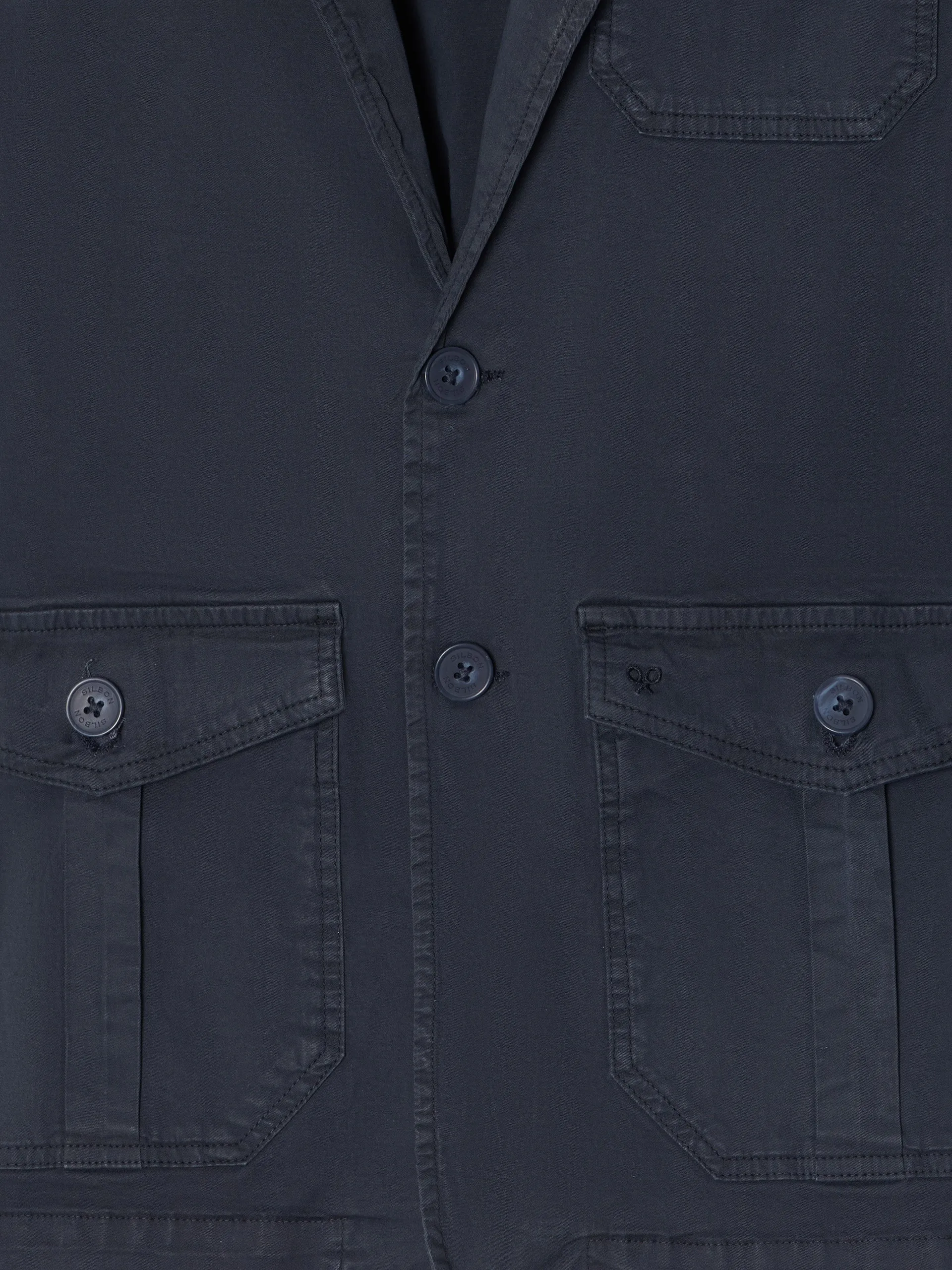 Semiblazer azul marino