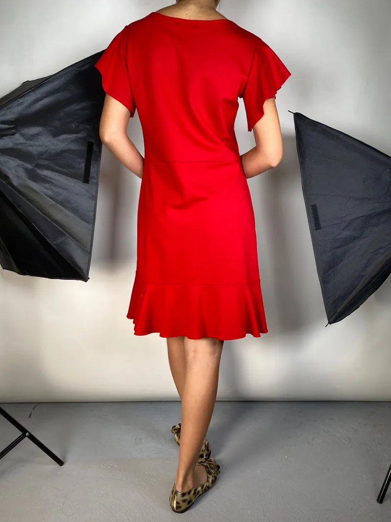 SINGOLARE Vestido Rojo