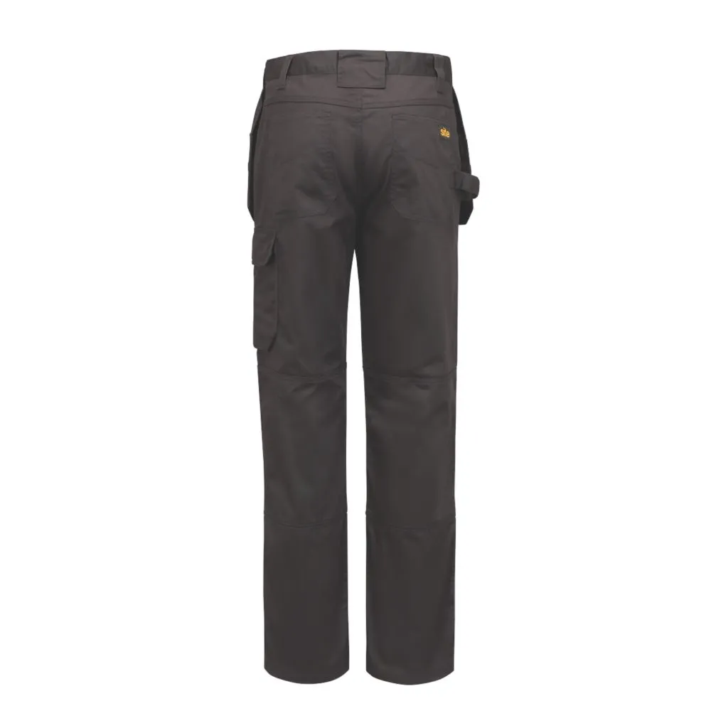 Site Sember, pantalón con bolsillos de pistolera, negro (cintura 38