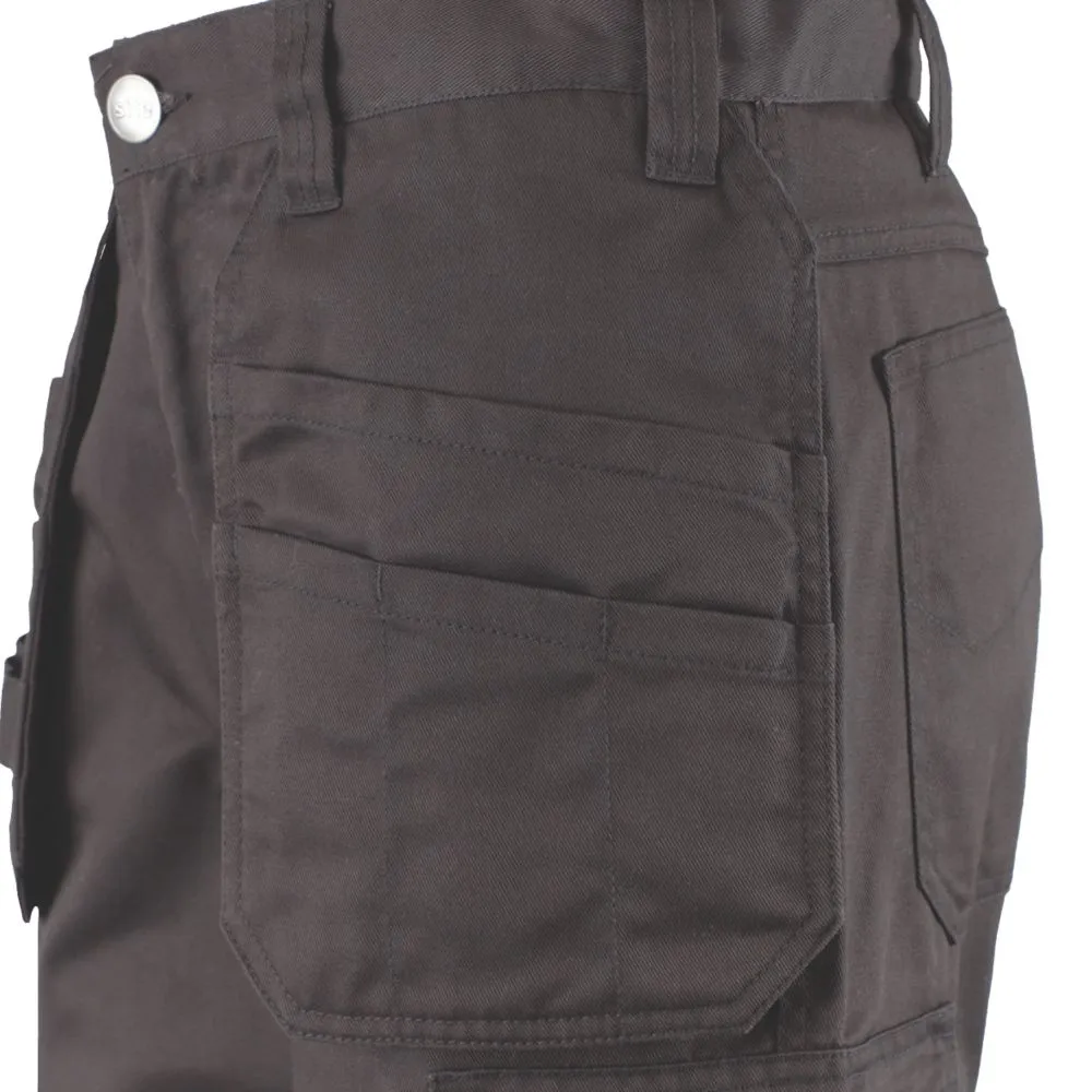 Site Sember, pantalón con bolsillos de pistolera, negro (cintura 38