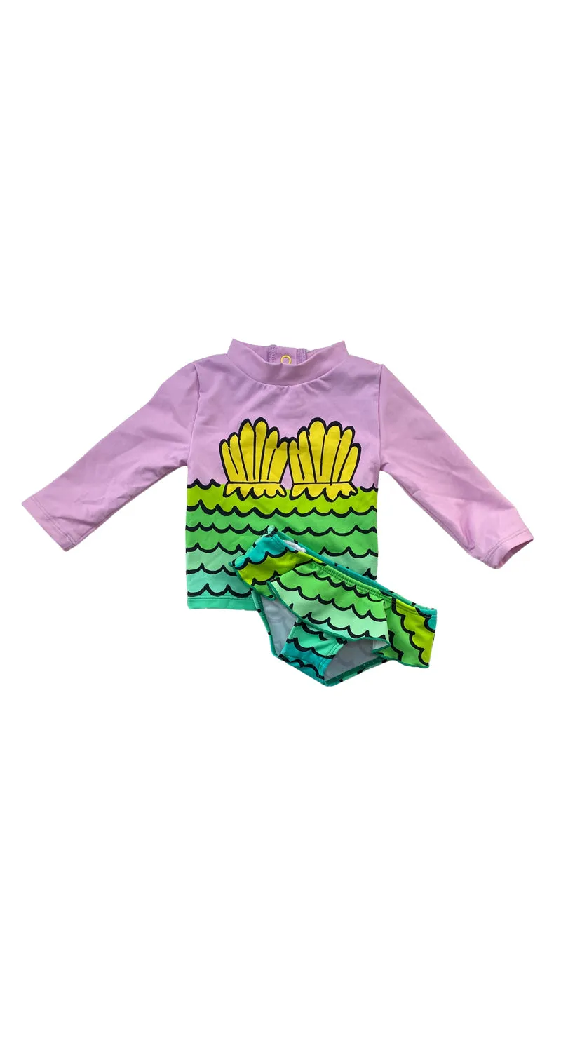 STELLA MCCARTNEY Set Polera y Bikini Sirena