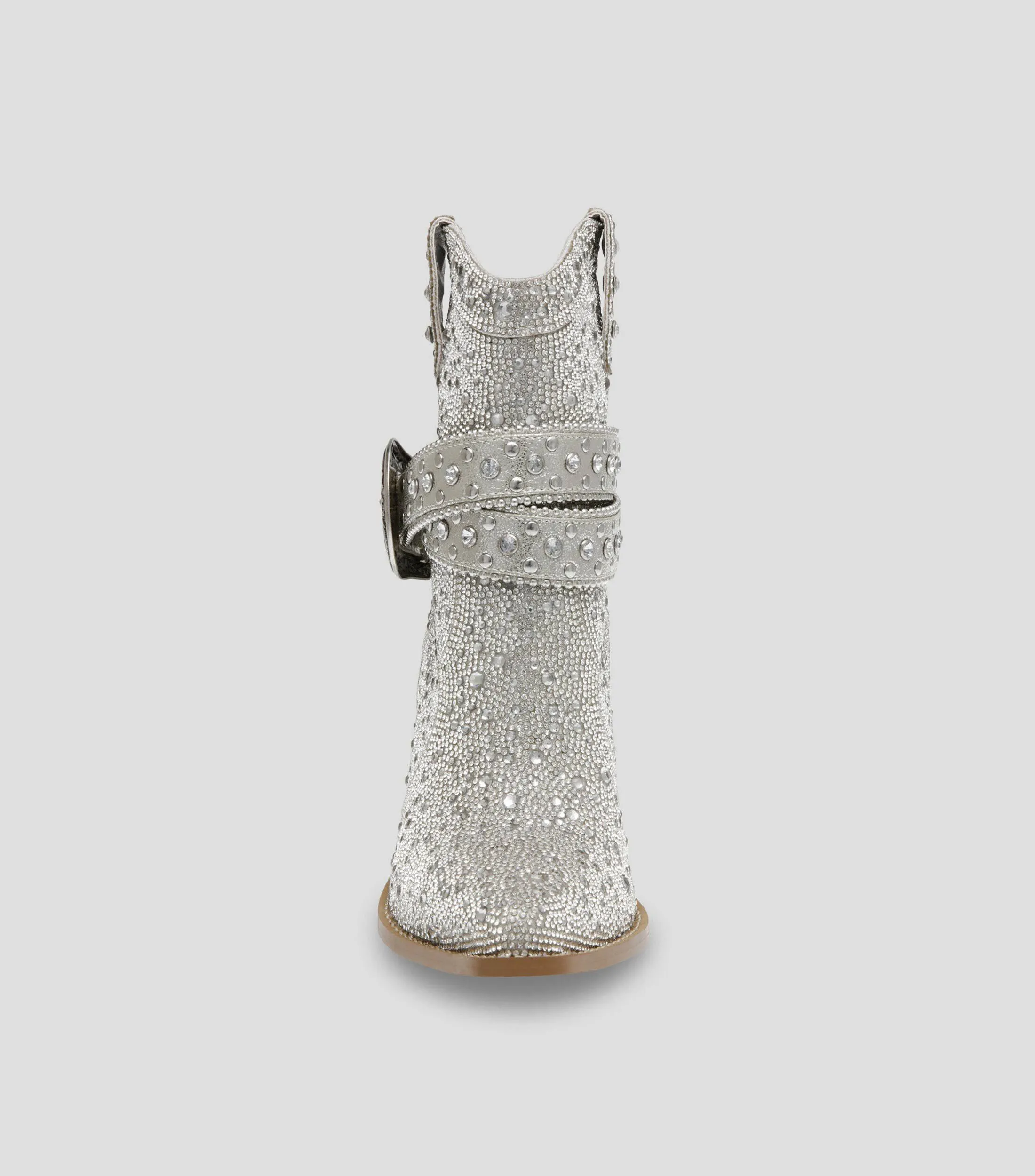 Steve Madden Botines vaqueros con tacón bajo ancho Mujer