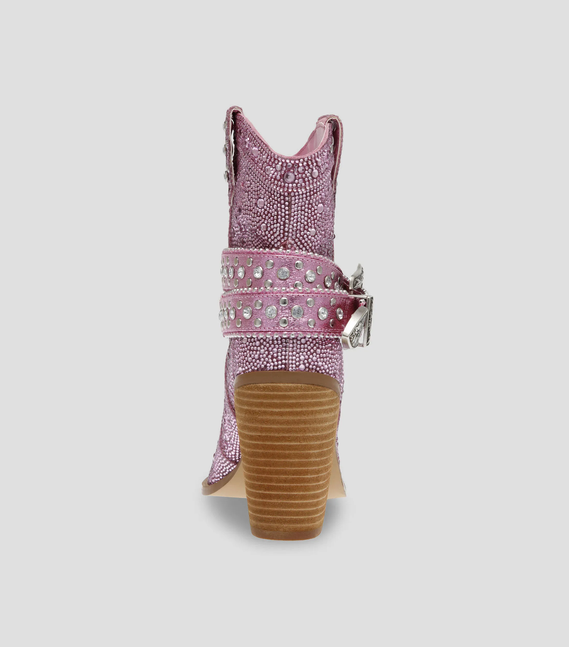 Steve Madden Botines vaqueros Tempest de tacón mediano ancho Mujer