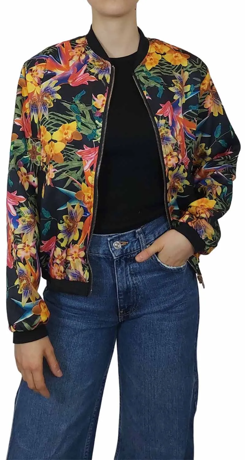 STUDIO F Bomber Floral