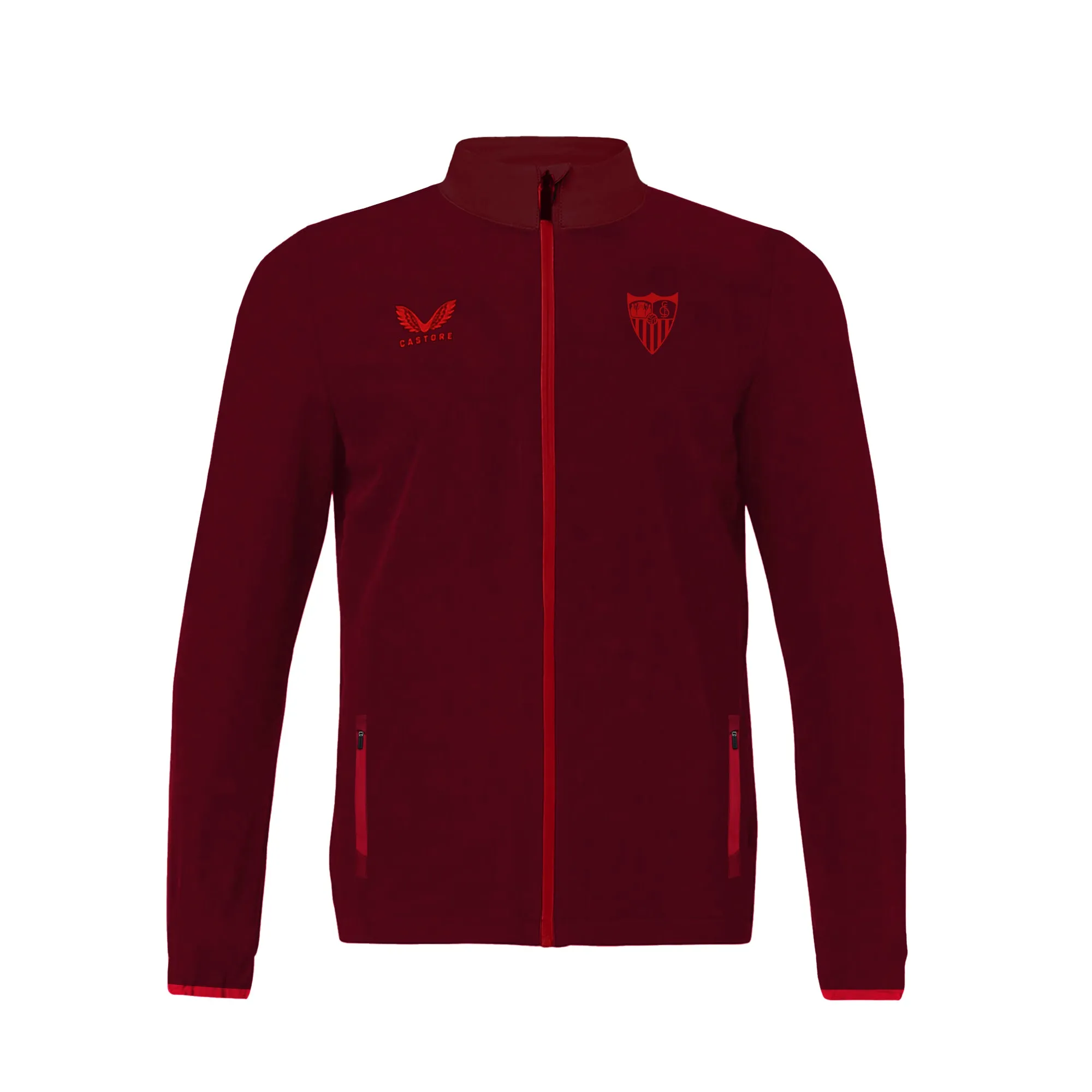 Sudadera chándal roja 23/24 nio