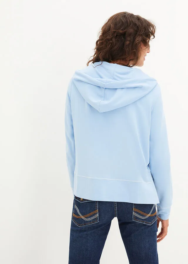 Sudadera con capucha Azul claro