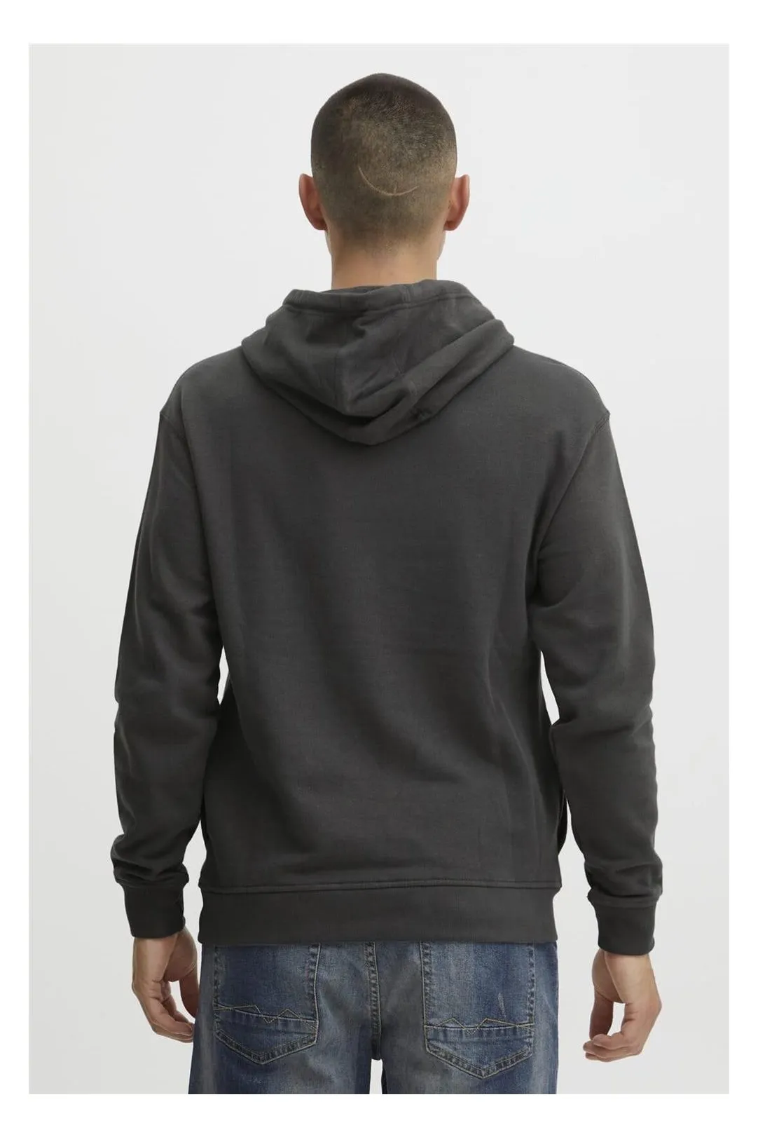 Sudadera con capucha hombre gris