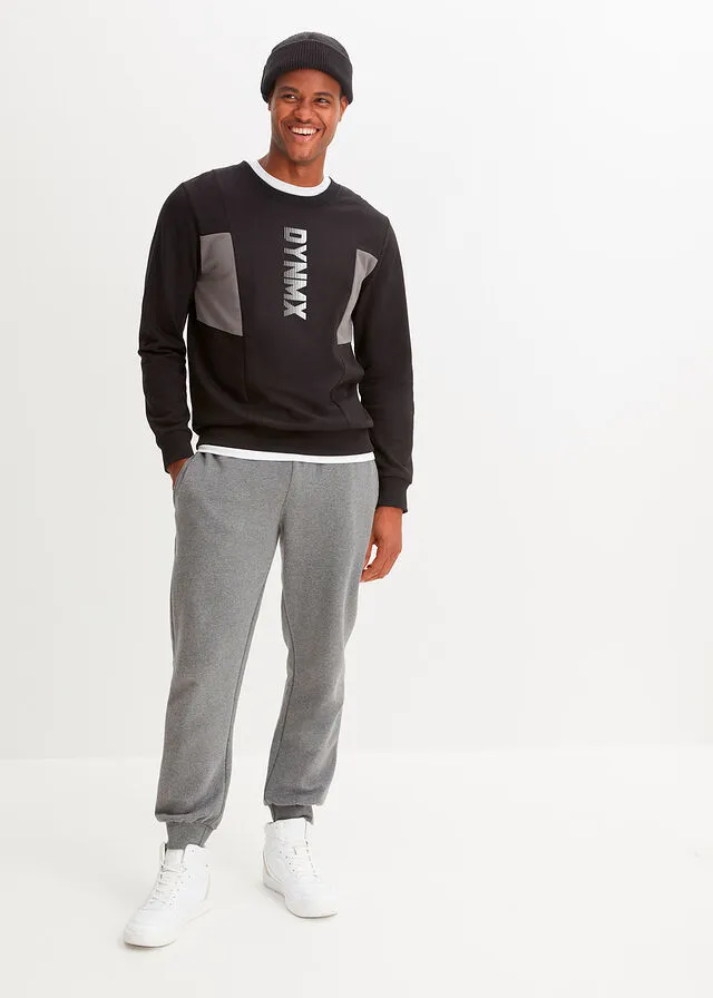 Sudadera con poliéster reciclado Negro