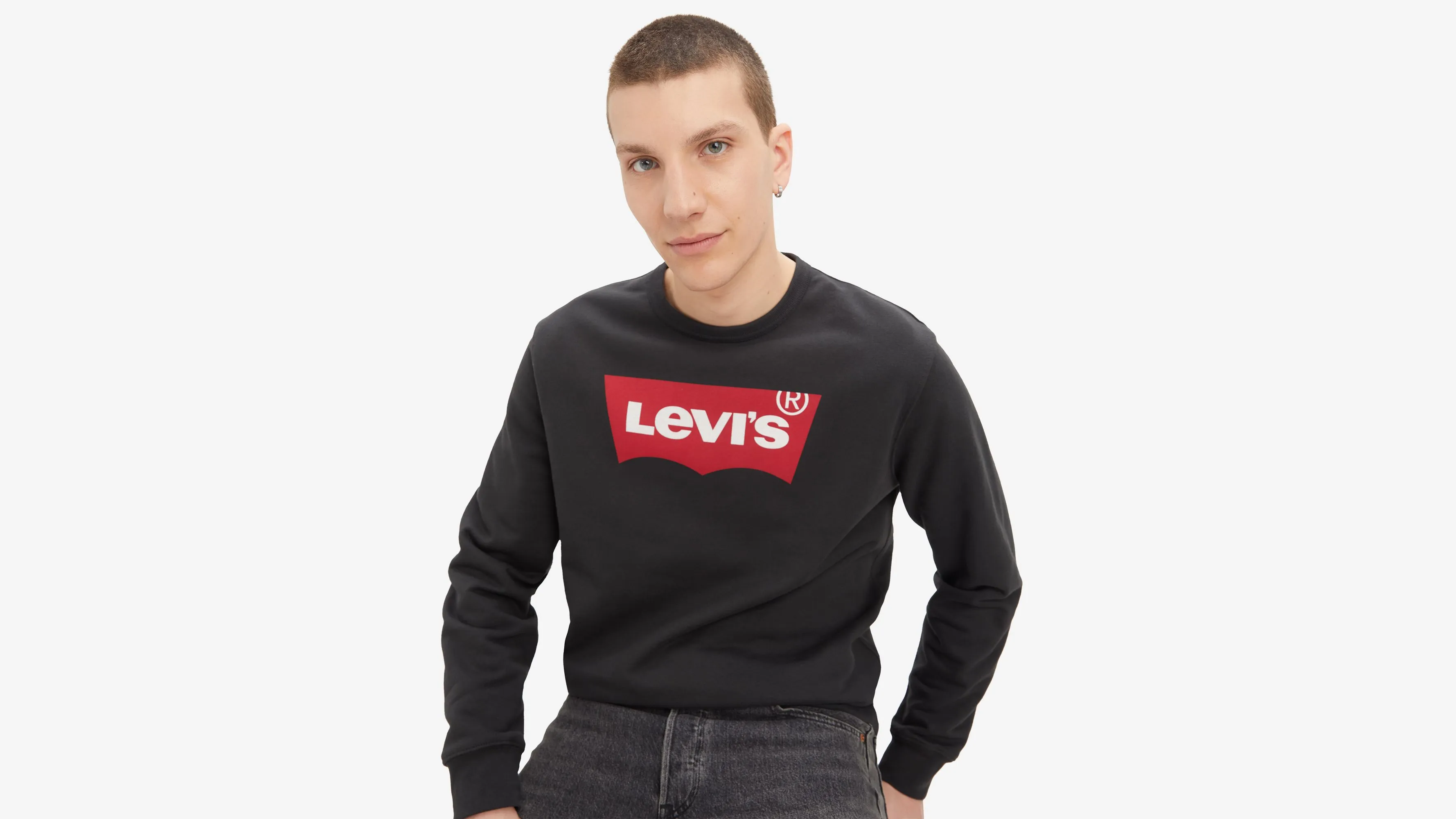 Sudadera Gráfica Estándar De Cuello Redondo