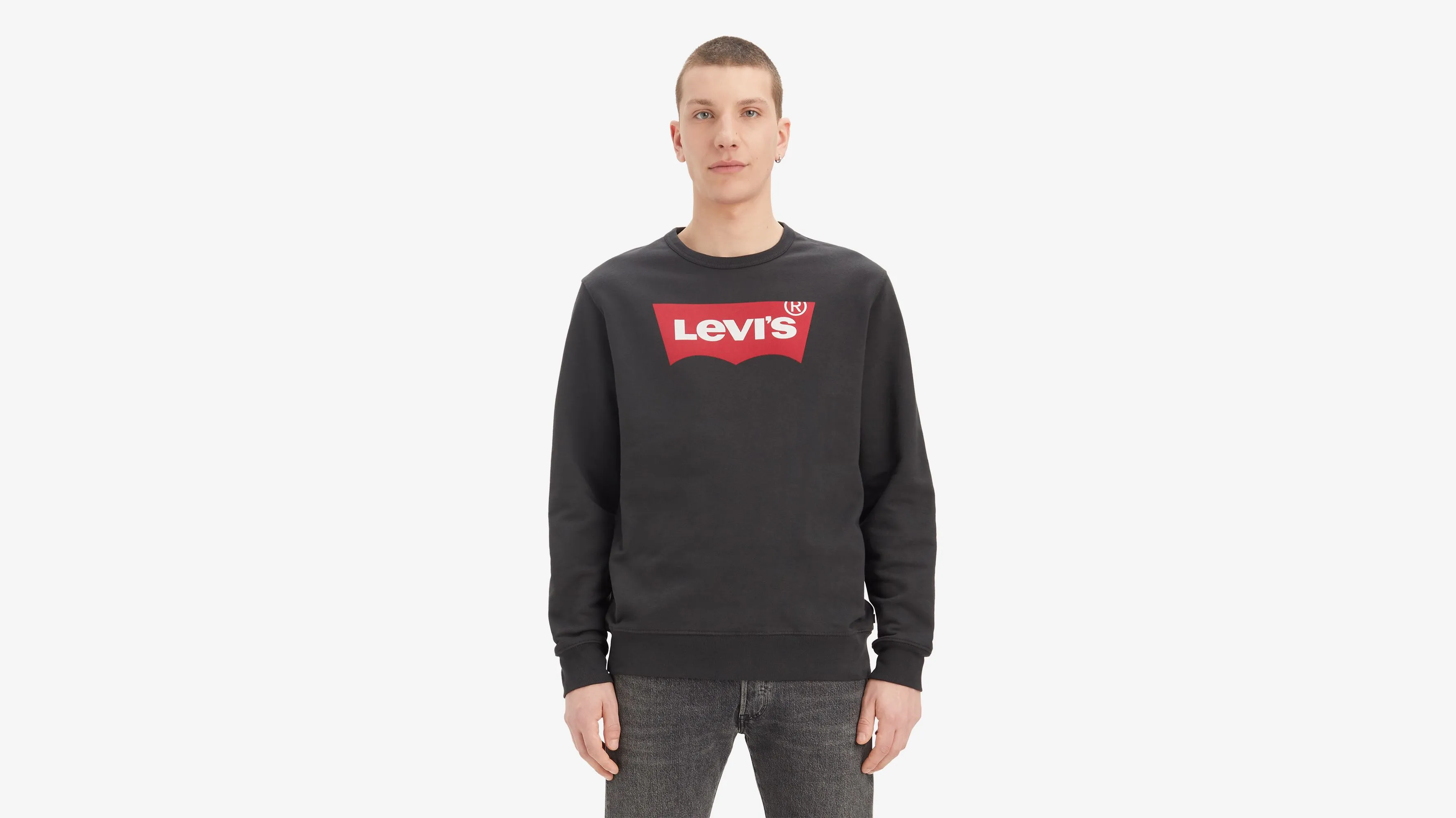 Sudadera Gráfica Estándar De Cuello Redondo