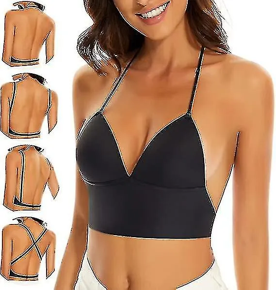 SUJETADORES DE ESPALDA BAJA PARA MUJERES  BRALETTE SIN COSTURAS BRALETTE SIN RESPALDO