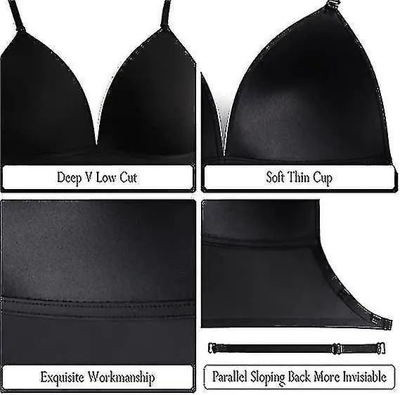 SUJETADORES DE ESPALDA BAJA PARA MUJERES  BRALETTE SIN COSTURAS BRALETTE SIN RESPALDO