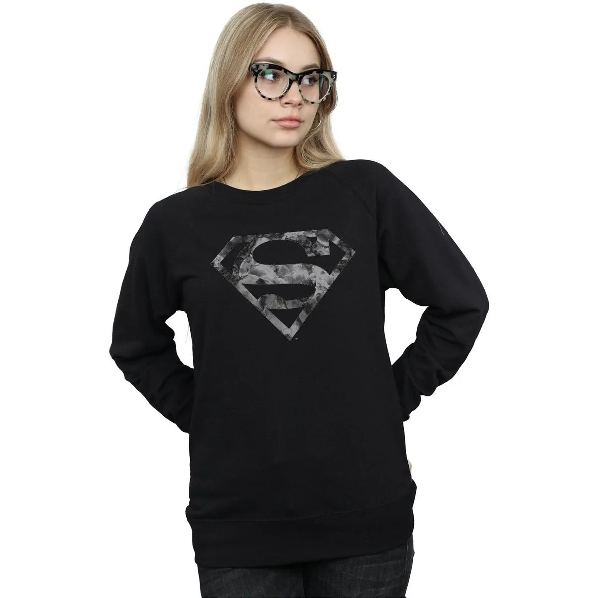 Superman Marble Logo