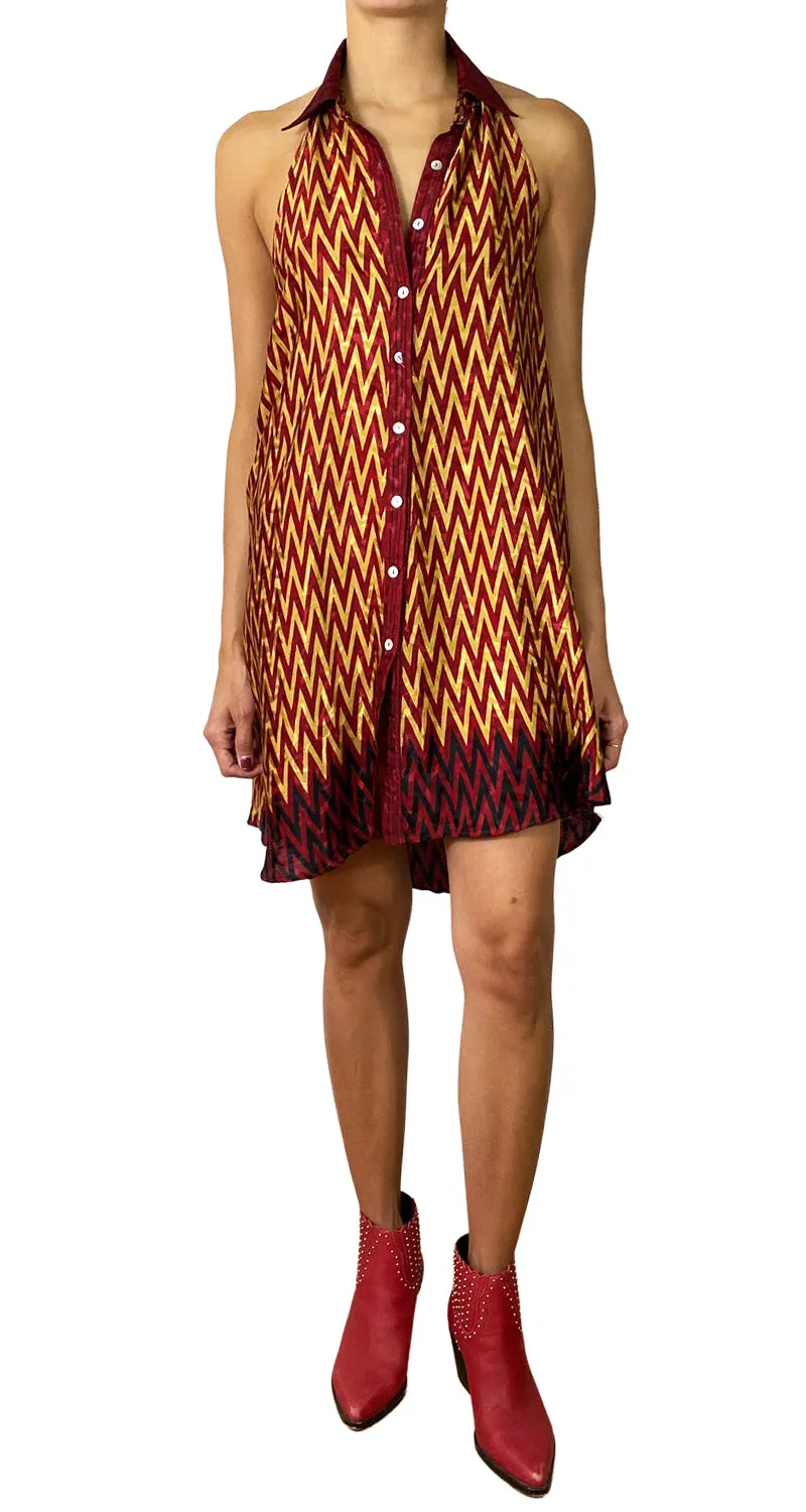 TARA Vestido Espalda Descubierta
