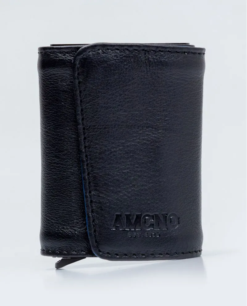 Tarjetero en cuero para hombre