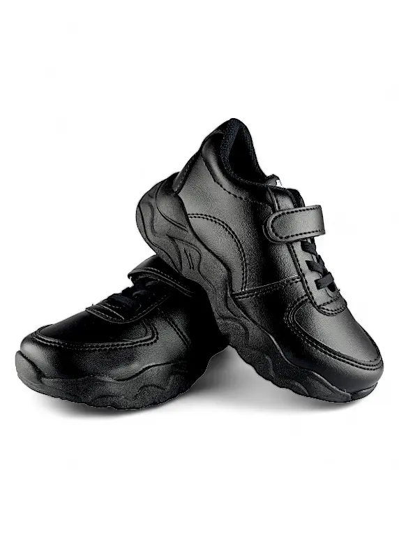 Tenis Colegiales Negros Moda Titinos