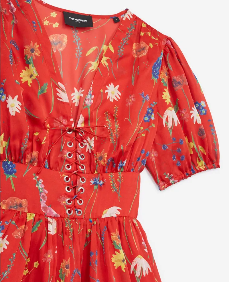 THE KOOPLES Vestido 'Floral' Print