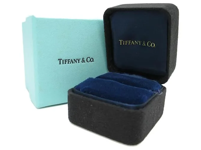 Tiffany & Co Anillo de diamante de moda en oro blanco Tiffany Atlas (18K) Plata 