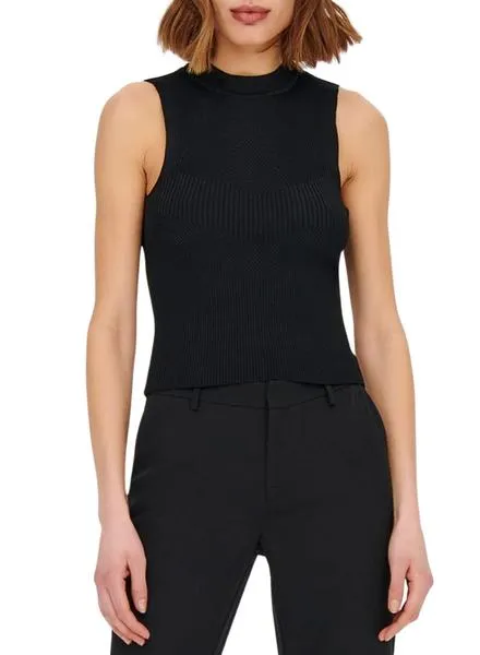 Top Only Bianka Negro para Mujer