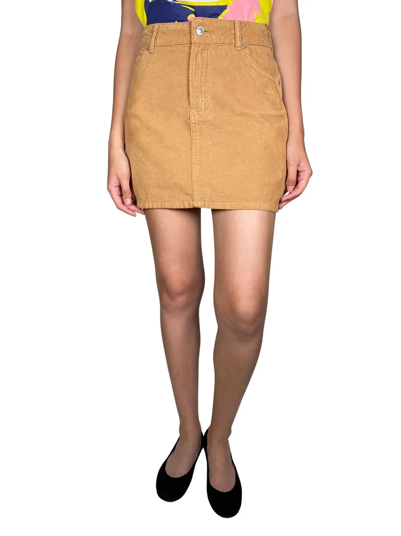 TOPSHOP Falda Cotelé