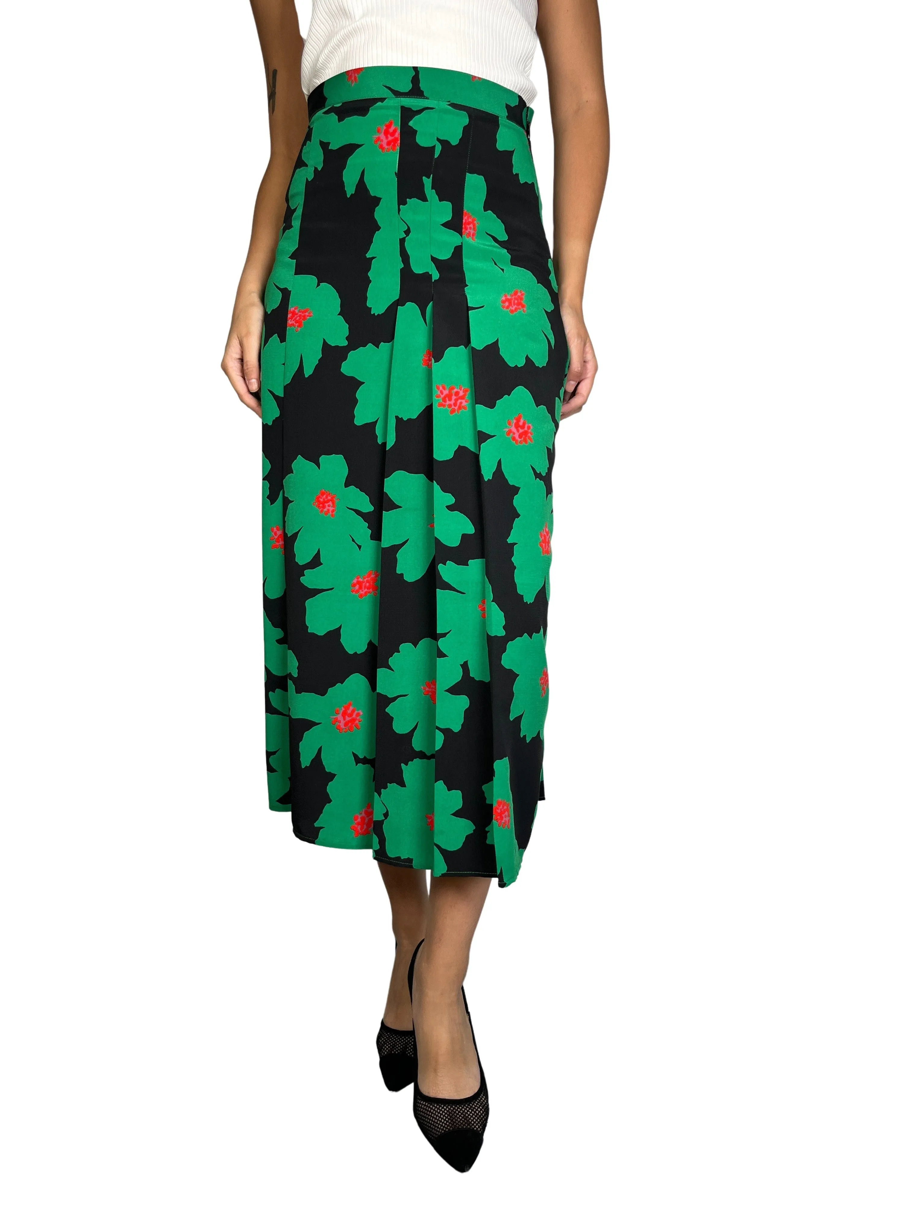 TOPSHOP Falda Maxi Flowers