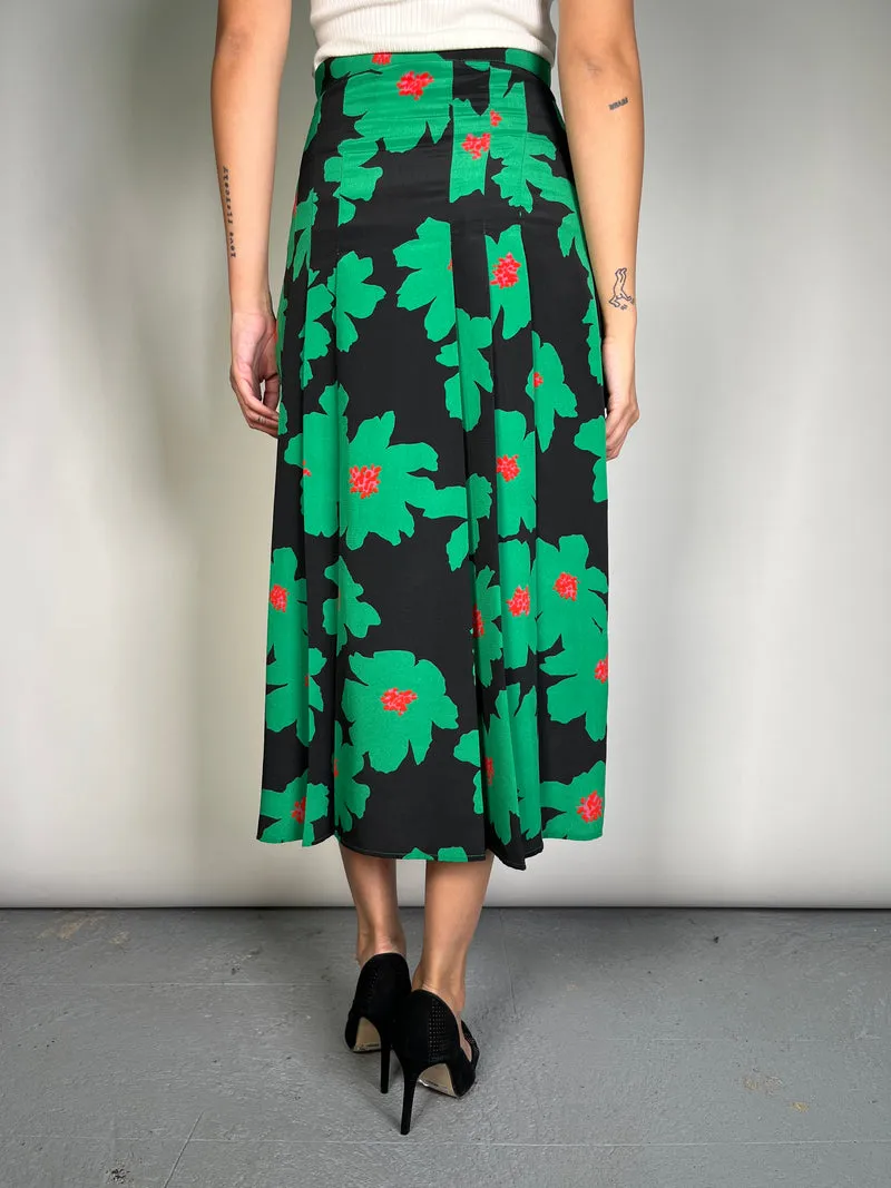 TOPSHOP Falda Maxi Flowers