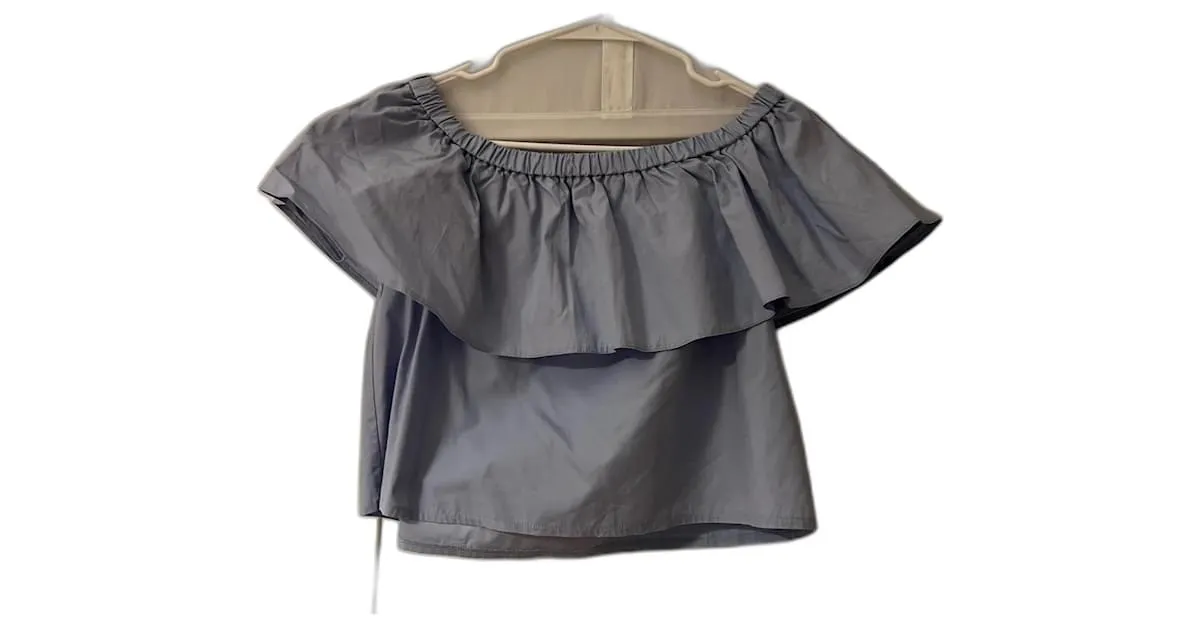 Topshop Tops Azul 