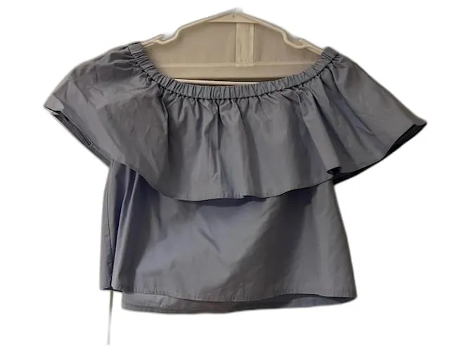 Topshop Tops Azul 