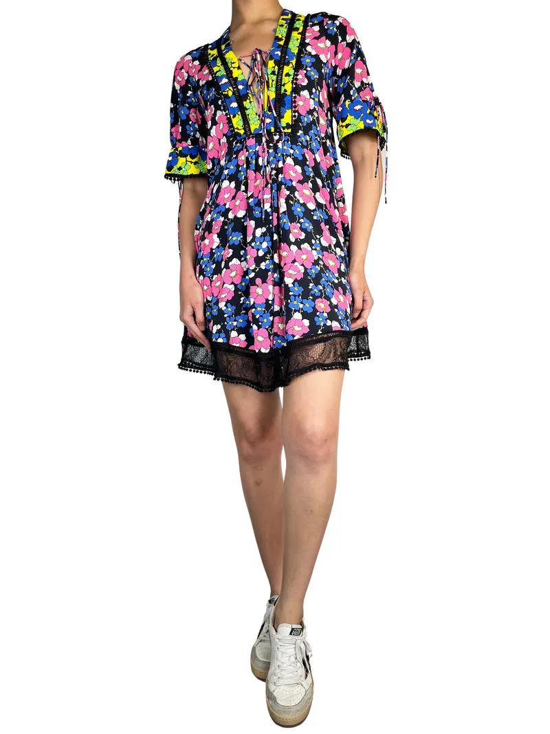 TOPSHOP Vestido Flores