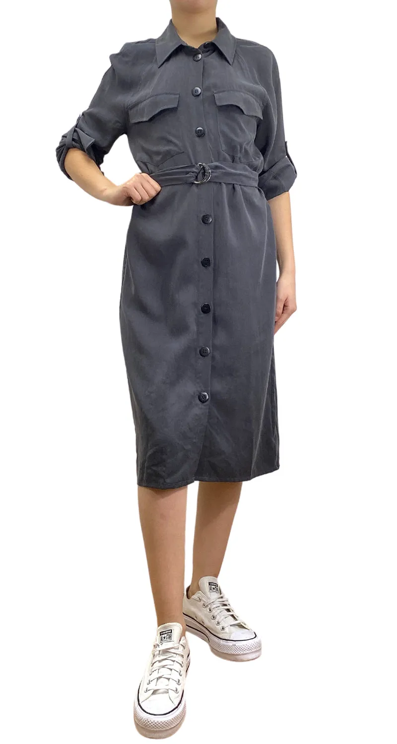 TOPSHOP Vestido Maxi Grafito