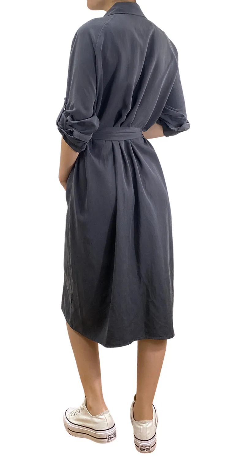 TOPSHOP Vestido Maxi Grafito