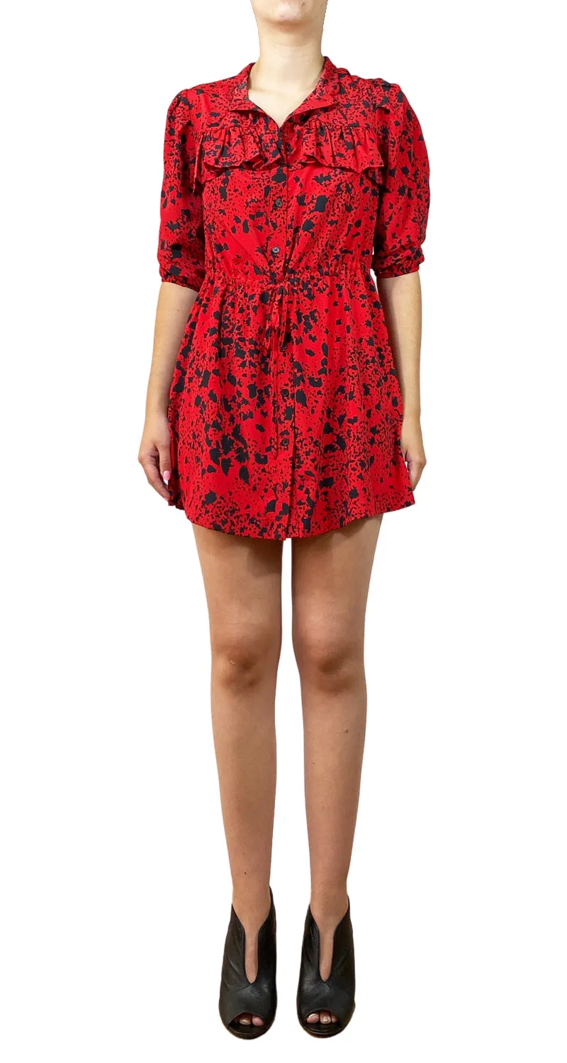 TOPSHOP Vestido Rojo Mini