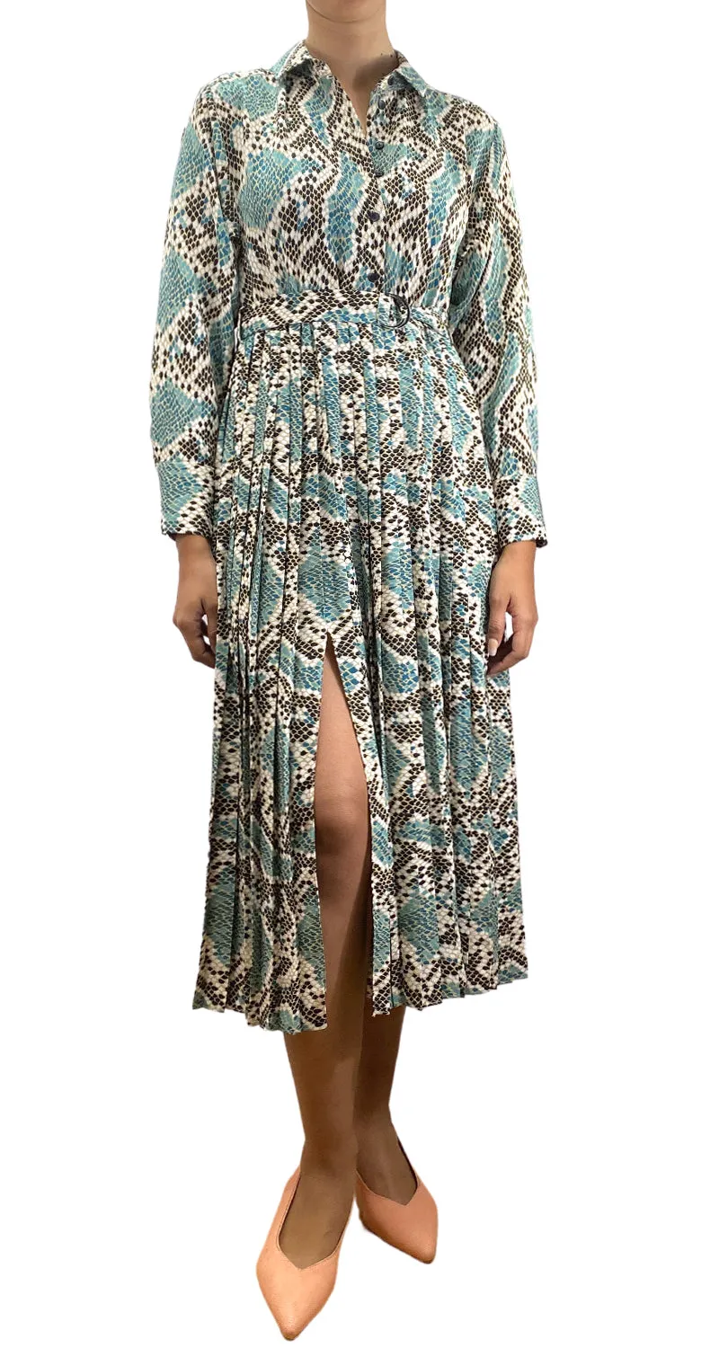 TOPSHOP Vestido Snake Multicolor
