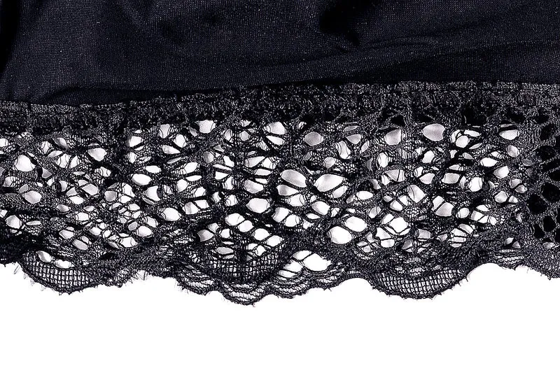 TOUCHÉ Bralette Negro Encaje