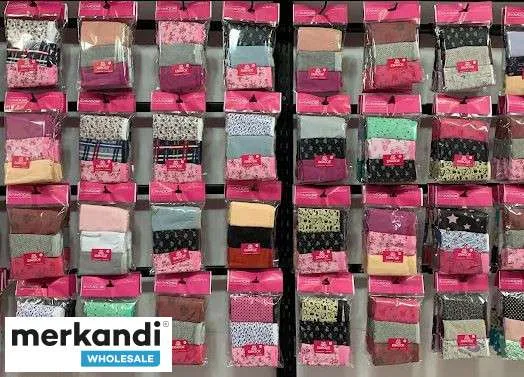 Turquía ofrece calzoncillos de mujer de alta calidad en paquete de 3 con colores mezclados para la venta al por mayor, muy de mo