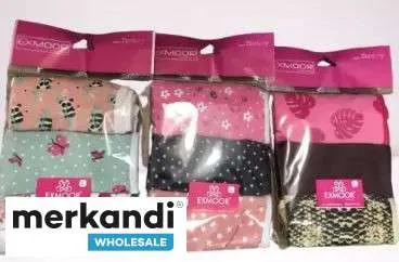 Turquía ofrece calzoncillos de mujer de alta calidad en paquete de 3 con colores mezclados para la venta al por mayor, muy de mo