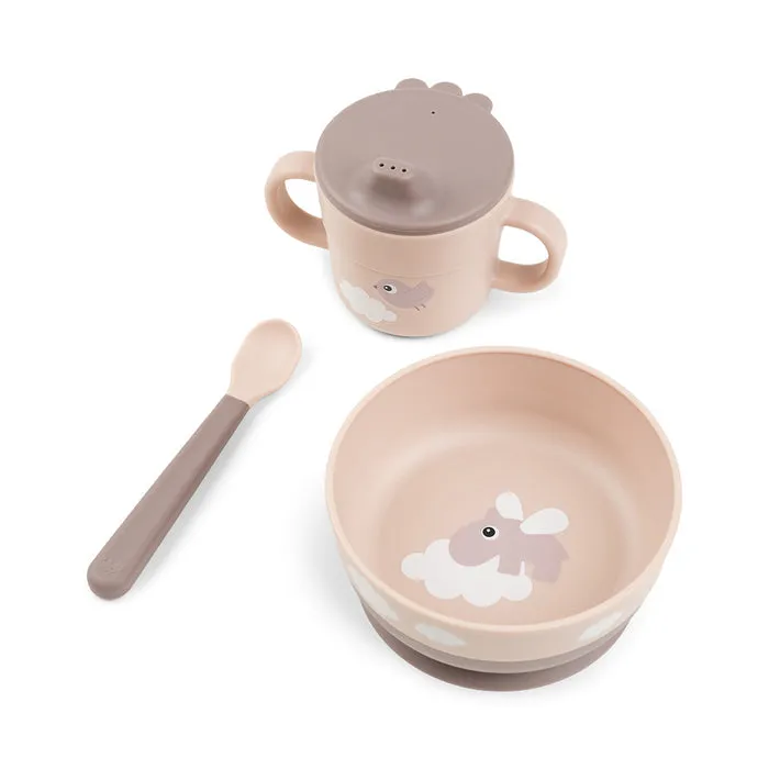 Vajilla Infantil Happy Clouds Powder · Done By Deer