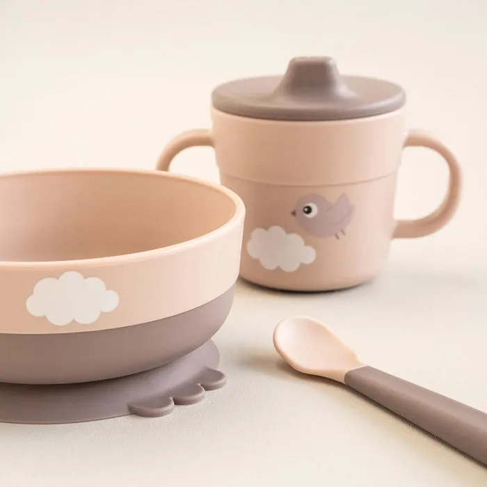 Vajilla Infantil Happy Clouds Powder · Done By Deer