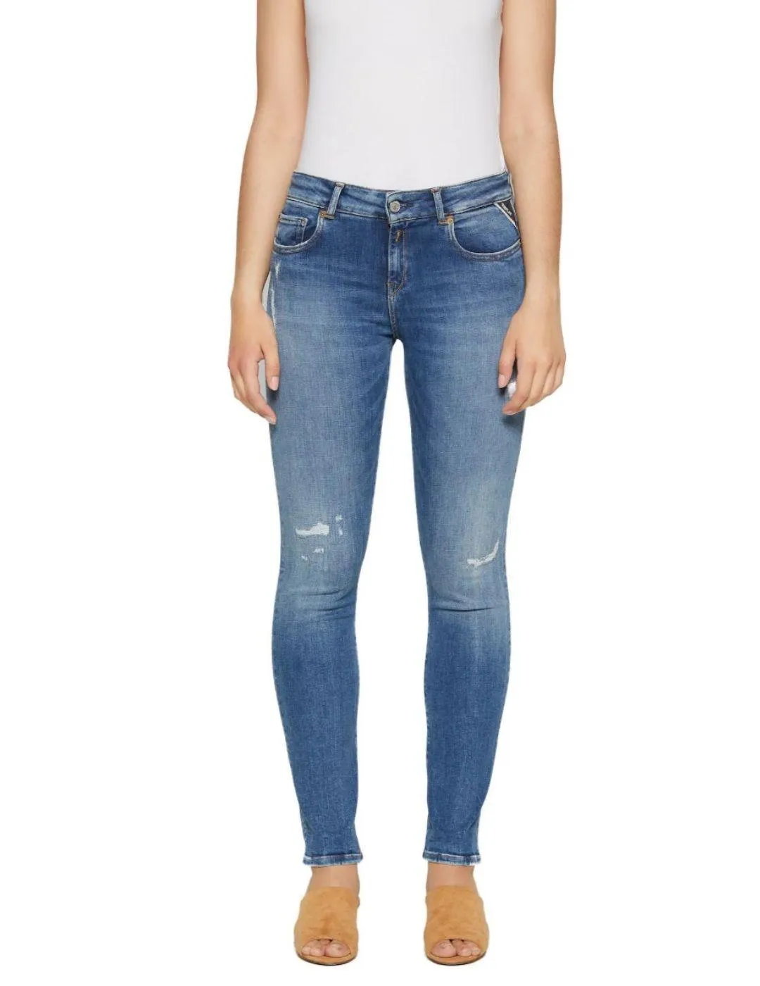 VAQUERO REPLAY AZUL PARA MUJER &