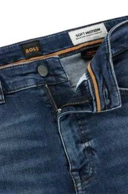  Vaqueros Delaware slim fit en denim suave rojizo que facilita el movimiento