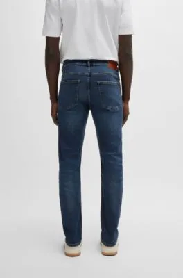  Vaqueros Delaware slim fit en denim suave rojizo que facilita el movimiento